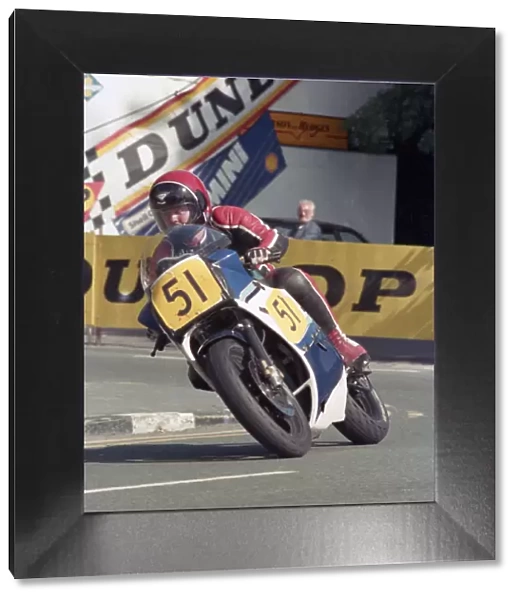 John McCormick (Suzuki) 1987 Senior Manx Grand Prix