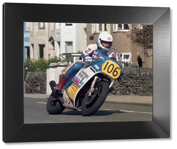 Mark Livingstone (Suzuki) 1987 Senior Manx Grand Prix