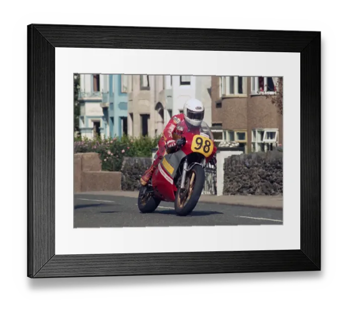 Framed Print : Rick Buckler (Ducati) 1987 Senior Manx Grand Prix Framed Print : Rick Buckler (Ducati) 1987 Senior Manx Grand Prix