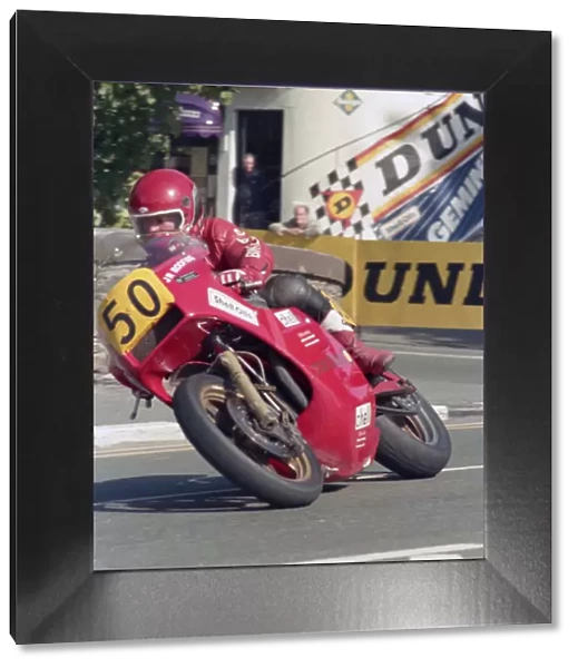 Chris Halford (Kawasaki) 1987 Senior Manx Grand Prix