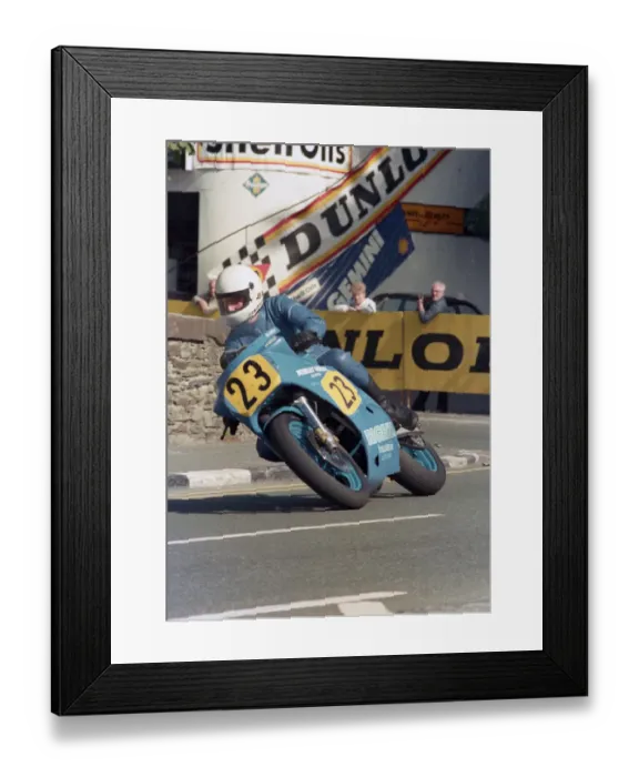 Framed Print : Kevin Jackson (Suzuki) 1987 Senior Manx Grand Prix Framed Print : Kevin Jackson (Suzuki) 1987 Senior Manx Grand Prix