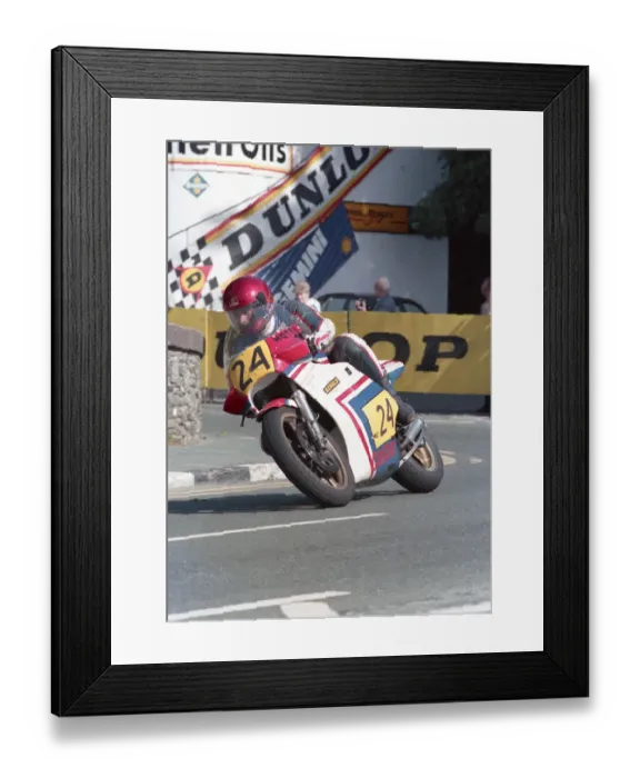 Framed Print : Eddie Byers (Yamaha) 1987 Senior Manx Grand Prix Framed Print : Eddie Byers (Yamaha) 1987 Senior Manx Grand Prix