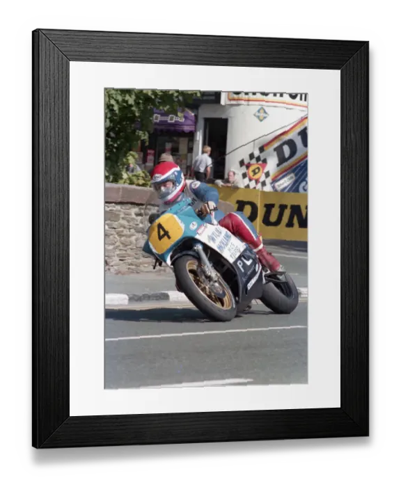 Framed Print : Geoff Martin (Suzuki) 1987 Senior Manx Grand Prix Framed Print : Geoff Martin (Suzuki) 1987 Senior Manx Grand Prix