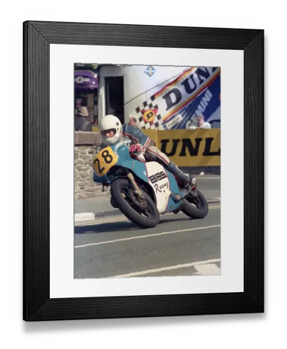 Framed Print : Tom Knight (Ducati) 1987 Senior Manx Grand Prix Framed Print : Tom Knight (Ducati) 1987 Senior Manx Grand Prix