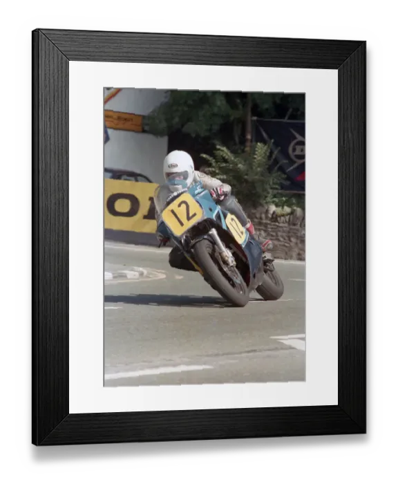 Framed Print : Brian Appleton (Yamaha) 1987 Senior Manx Grand Prix Framed Print : Brian Appleton (Yamaha) 1987 Senior Manx Grand Prix
