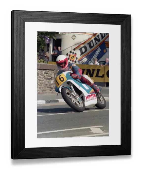Framed Print : Dave Montgomery (Yamaha) 1987 Senior Manx Grand Prix Framed Print : Dave Montgomery (Yamaha) 1987 Senior Manx Grand Prix