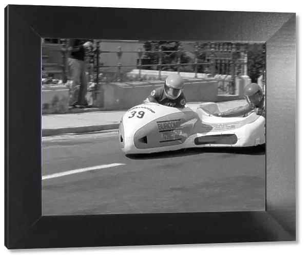 Mick Burcombe & Steve Parker (MBS) 1984 Sidecar TT