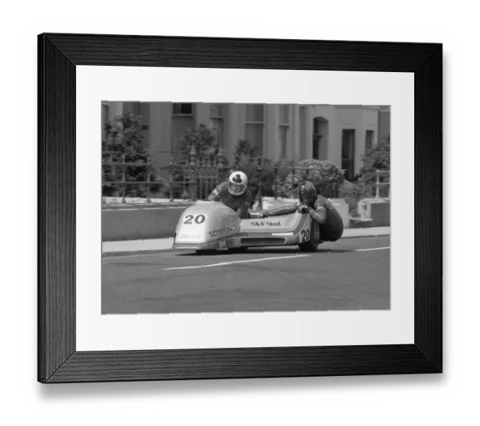 Framed Print : Lars Schwartz & Leif Gustavsson (LGMV Ireson) 1984 Sidecar TT Framed Print : Lars Schwartz & Leif Gustavsson (LGMV Ireson) 1984 Sidecar TT