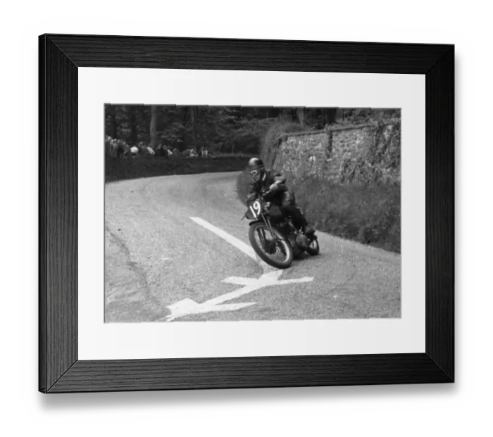 Framed Print : Ben Drinkwater (Excelsior) 1947 Lightweight TT Framed Print : Ben Drinkwater (Excelsior) 1947 Lightweight TT