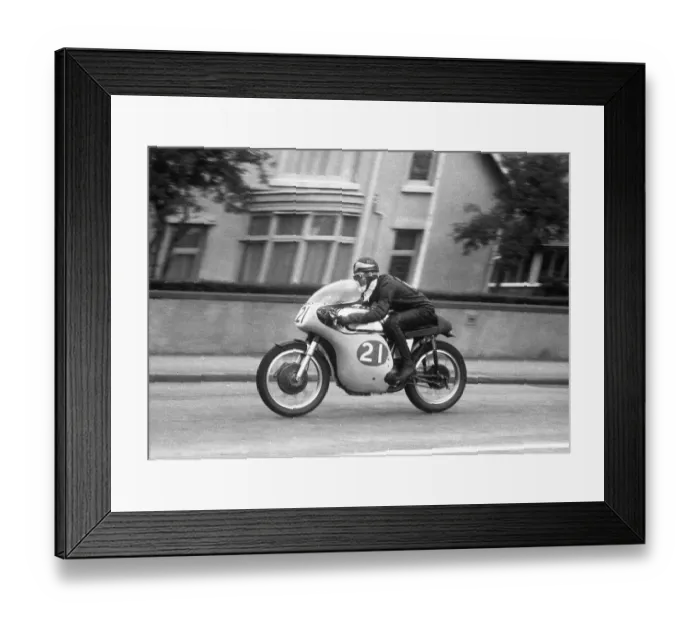 Framed Print : Paddy Driver (Norton) 1959 Senior TT Framed Print : Paddy Driver (Norton) 1959 Senior TT