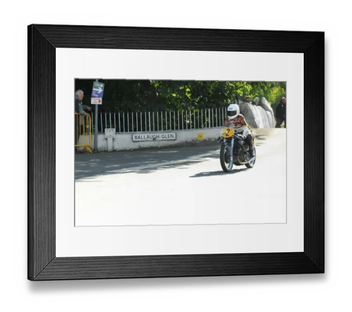 Framed Print : Dave Roper (AJS Porcupine) 2015 Parade Lap