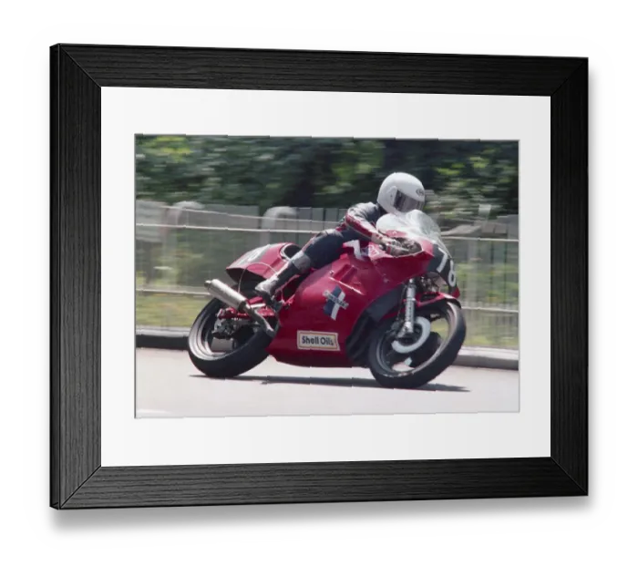 Framed Print : Alan Smith (Kawasaki) 1987 Formula Two TT Framed Print : Alan Smith (Kawasaki) 1987 Formula Two TT