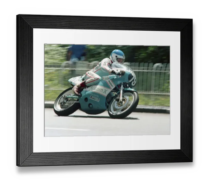Framed Print : Paul Evans (Ducati) 1987 Formula Two TT Framed Print : Paul Evans (Ducati) 1987 Formula Two TT