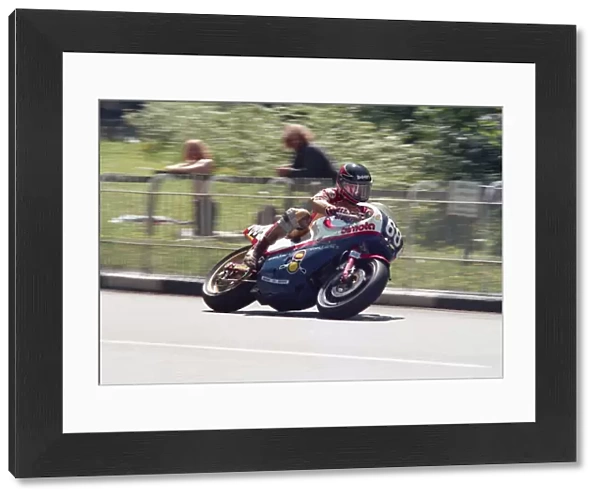 Eddie Roberts (Bimota Ducati) 1987 Formula Two TT