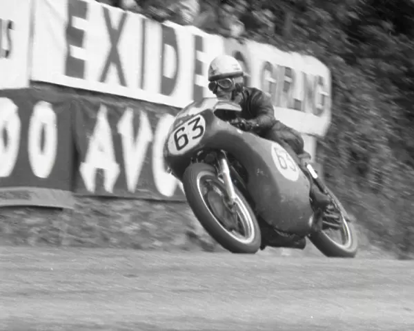 Jannie Stander (Norton) 1960 Senior TT