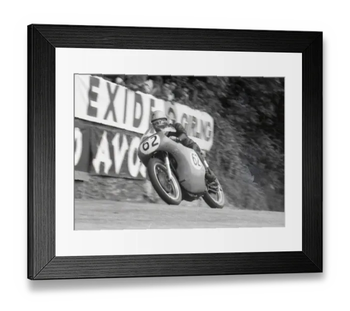 Framed Print : Alberto Pagani (Norton) 1960 Senior TT Framed Print : Alberto Pagani (Norton) 1960 Senior TT