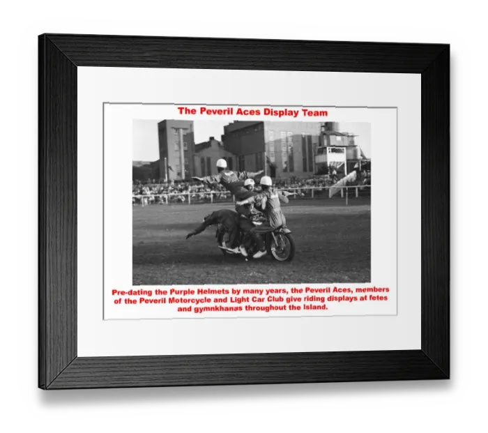 Framed Print : The Peveril Aces Display Team Framed Print : The Peveril Aces Display Team