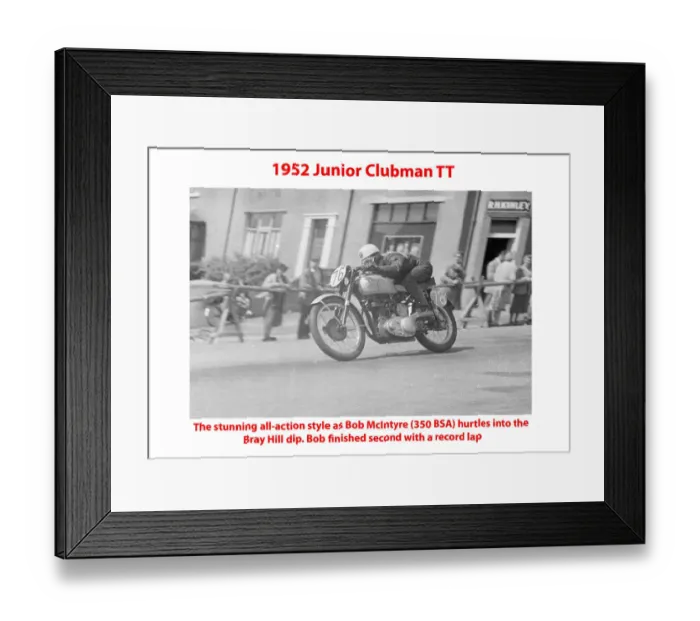 Framed Print : 1952 Junior Clubman TT Framed Print : 1952 Junior Clubman TT