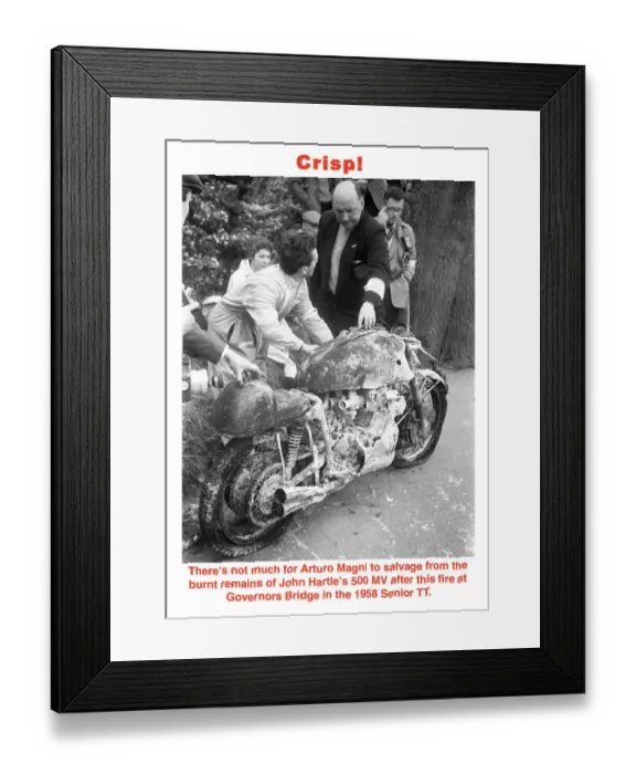 Framed Print : Crisp. Theres not much for Arturo Magni to salvage Framed Print : Crisp. Theres not much for Arturo Magni to salvage