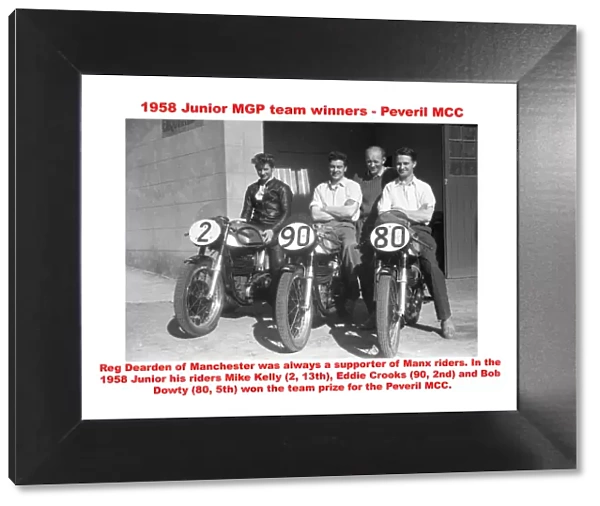 1959 Junior MGP team winners - Peveril MCC