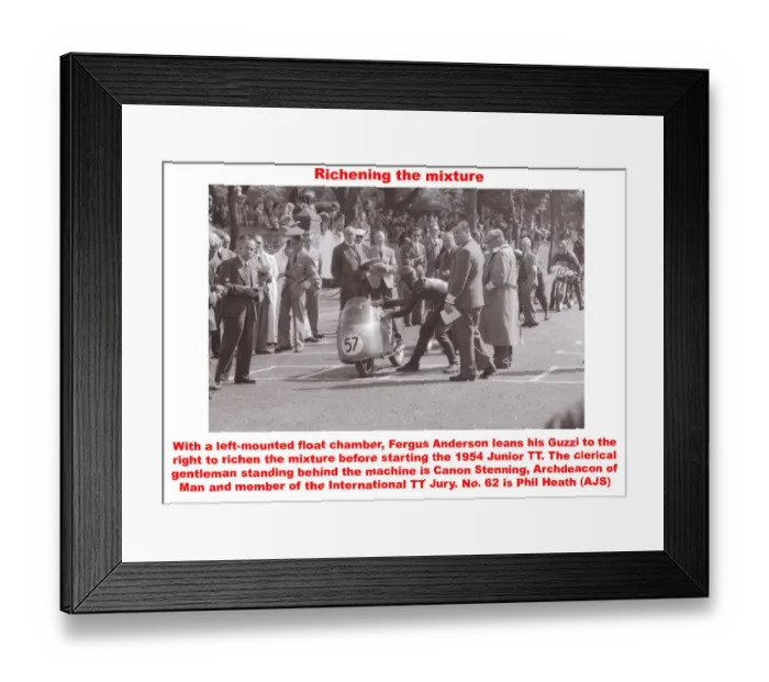 Framed Print : Richening the mixture Framed Print : Richening the mixture