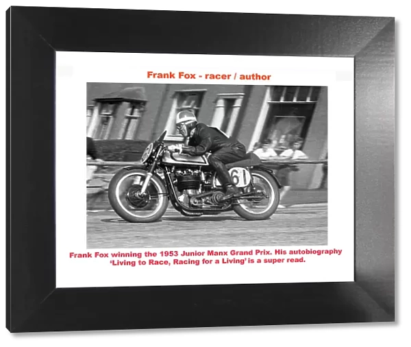 Frank Fox - racer  /  author