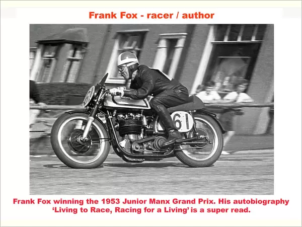 Frank Fox - racer  /  author