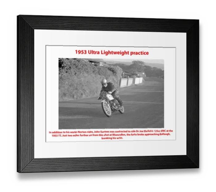 Framed Print : 1953 Ultra Lightweight pratice Framed Print : 1953 Ultra Lightweight pratice
