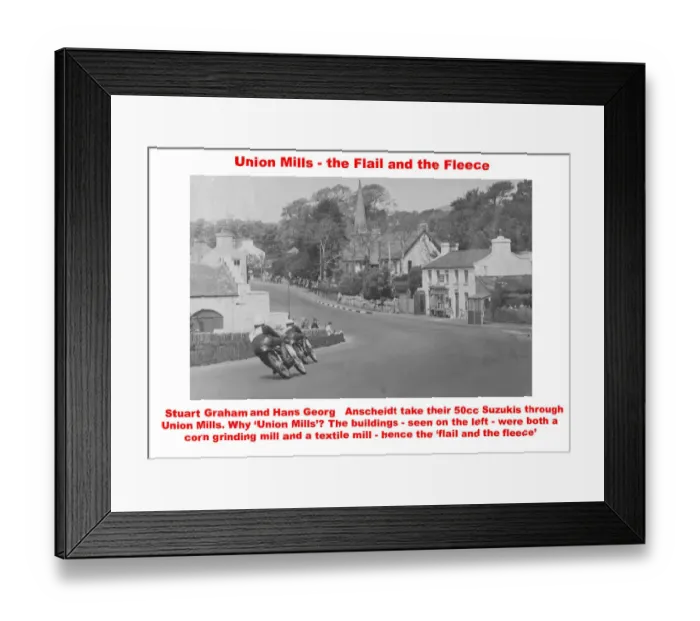 Framed Print : Union Mills - the Flail and the Fleece Framed Print : Union Mills - the Flail and the Fleece