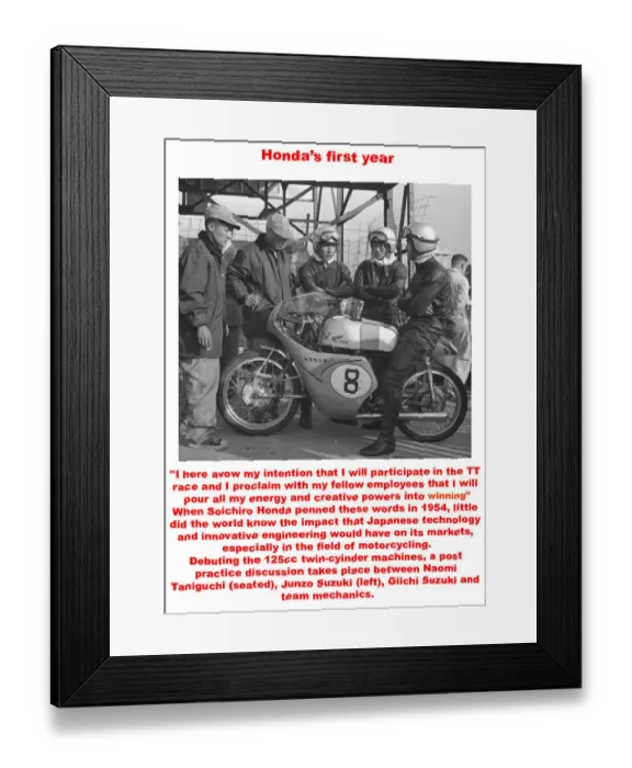 Framed Print : Hondas first year Framed Print : Hondas first year