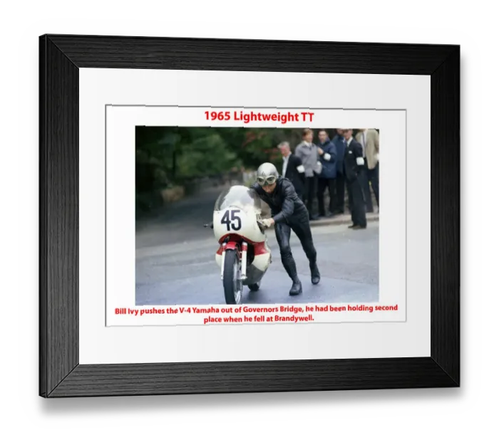 Framed Print : 1965 Lightweight TT
