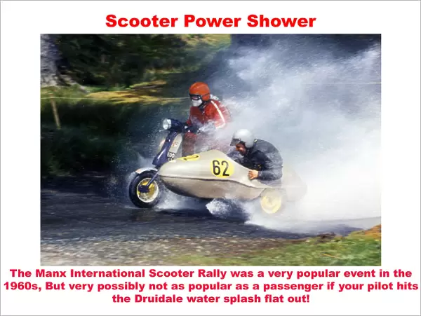 Scooter Power Shower