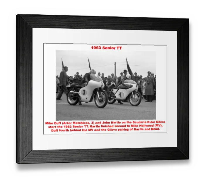 Framed Print : 1963 Senior TT Framed Print : 1963 Senior TT