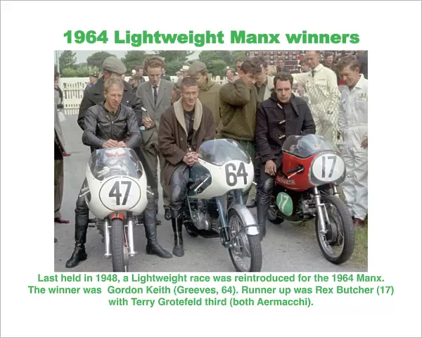 1964 Lightweight Manx winners