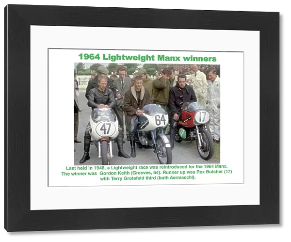 1964 Lightweight Manx winners