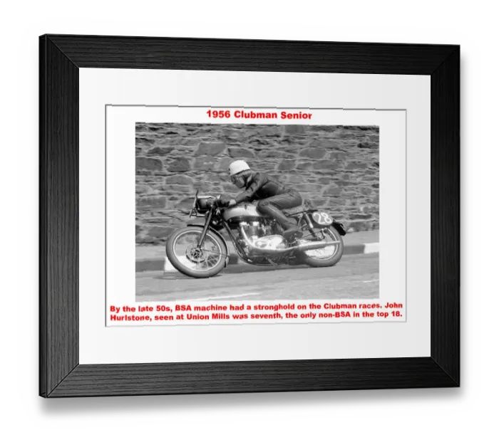 Framed Print : 1956 Clubman Senior Framed Print : 1956 Clubman Senior