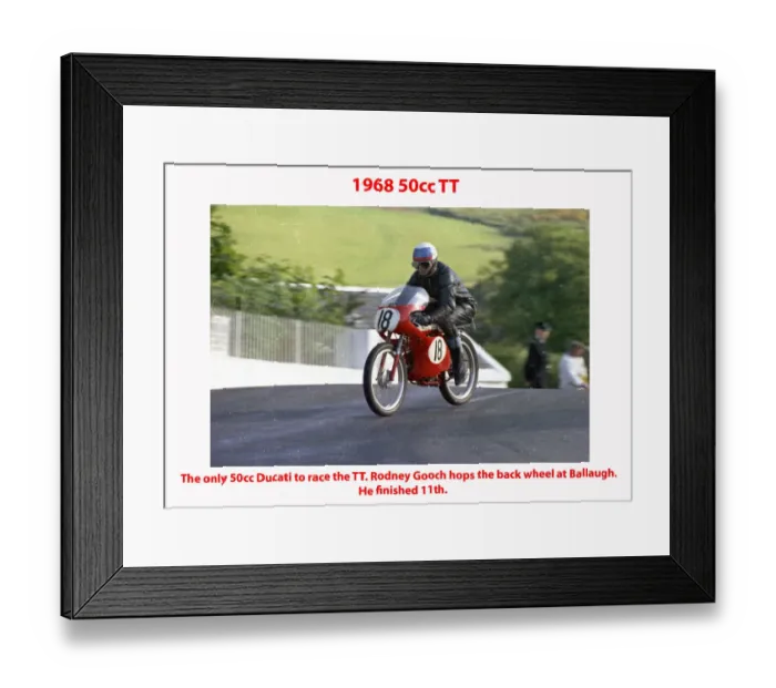 Framed Print : 1968 50cc TT Framed Print : 1968 50cc TT