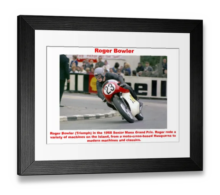Framed Print : Roger Bowler Framed Print : Roger Bowler