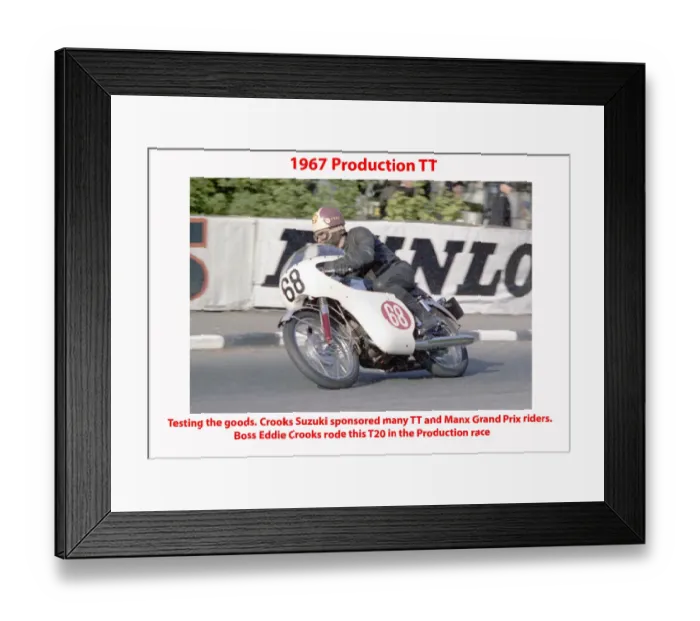 Framed Print : 1967 Production TT Framed Print : 1967 Production TT