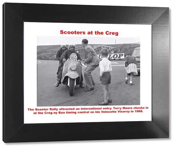 Scooters at the Creg