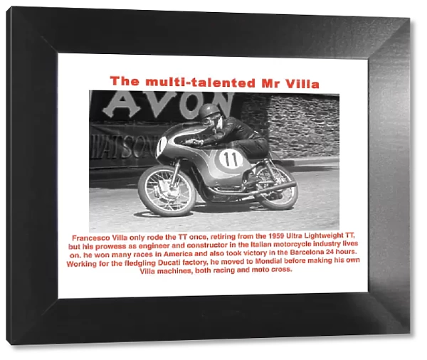 The multi-talented Mr Villa
