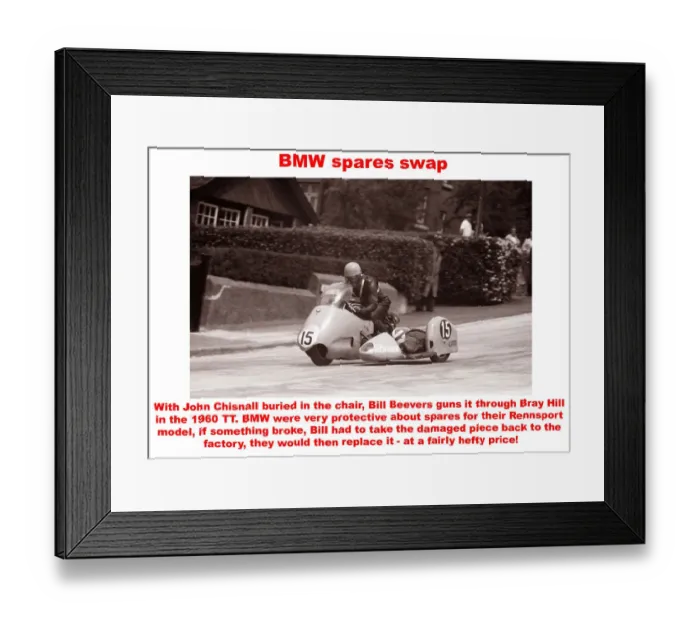 Framed Print : BMW spares swap Framed Print : BMW spares swap