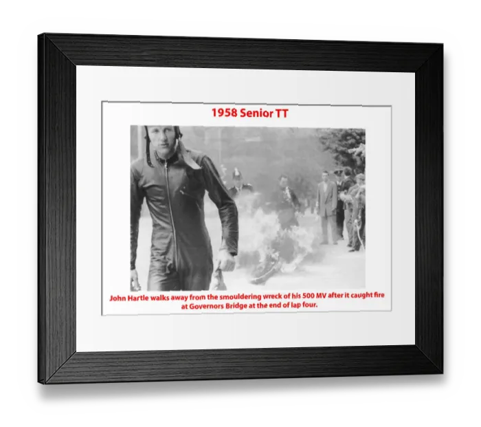 Framed Print : 1958 Senior TT Framed Print : 1958 Senior TT