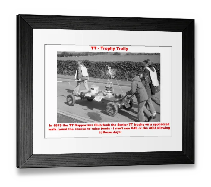 Framed Print : TT - Trophy Trolly Framed Print : TT - Trophy Trolly