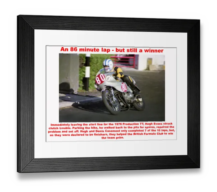 Framed Print : An 86-minute lap - but still a winner Framed Print : An 86-minute lap - but still a winner