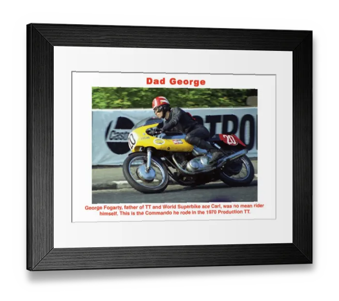 Framed Print : Dad George Framed Print : Dad George