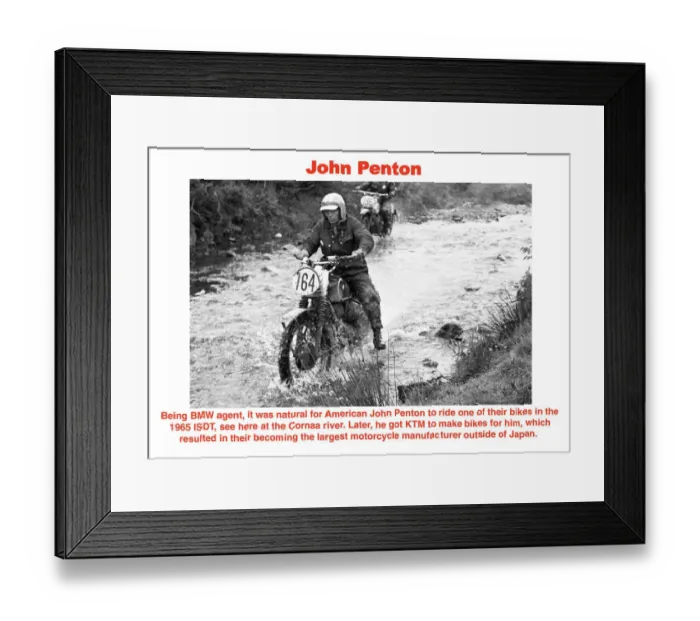 Framed Print : John Penton Framed Print : John Penton
