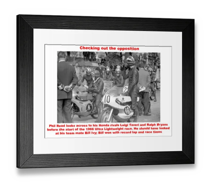 Framed Print : Checking out the opposition
