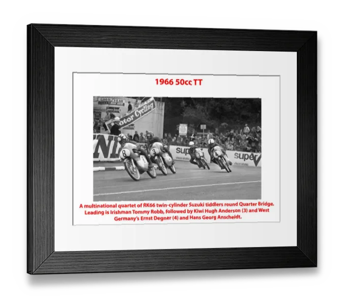Framed Print : 1966 50cc TT Framed Print : 1966 50cc TT