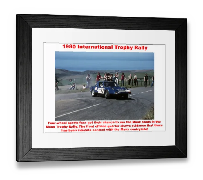 Framed Print : 1980 International Trophy Rally Framed Print : 1980 International Trophy Rally